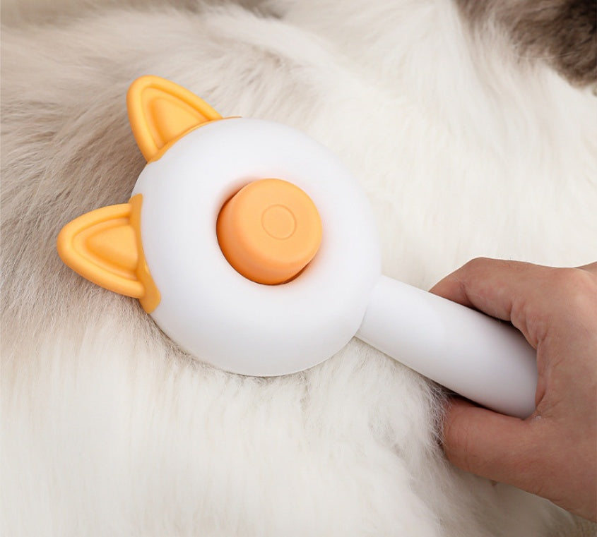 Pet Dog Brush Cat Comb Self Cleaning Pet Hair Remover Brush For Dogs Cats Grooming Tools Pets Dematting Comb Dogs Accessories Pet Products - Elite Hub Essentials