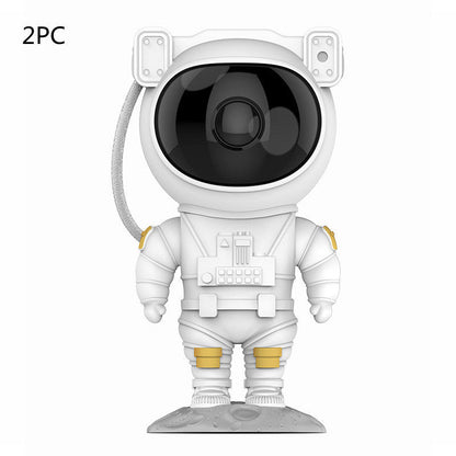 Creative Astronaut Galaxy Starry Sky Projector Nightlight USB Atmospher Bedroom Table Lamp - Elite Hub Essentials