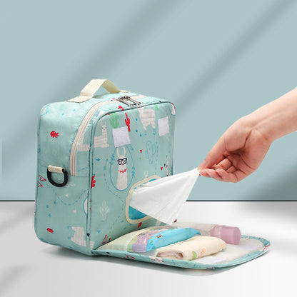 Baby Diaper Storage Bag Portable Diaper Bag Large Diaper Bag - Elite Hub Essentials