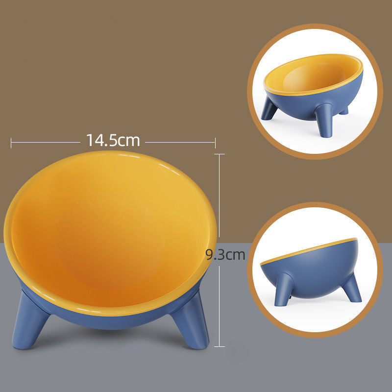 Cat Dog Bowl With Stand Pet Feeding Food Bowls Dogs Bunny Rabbit Nordic Color Feeder Product Supplies Pet Accessories - Elite Hub Essentials