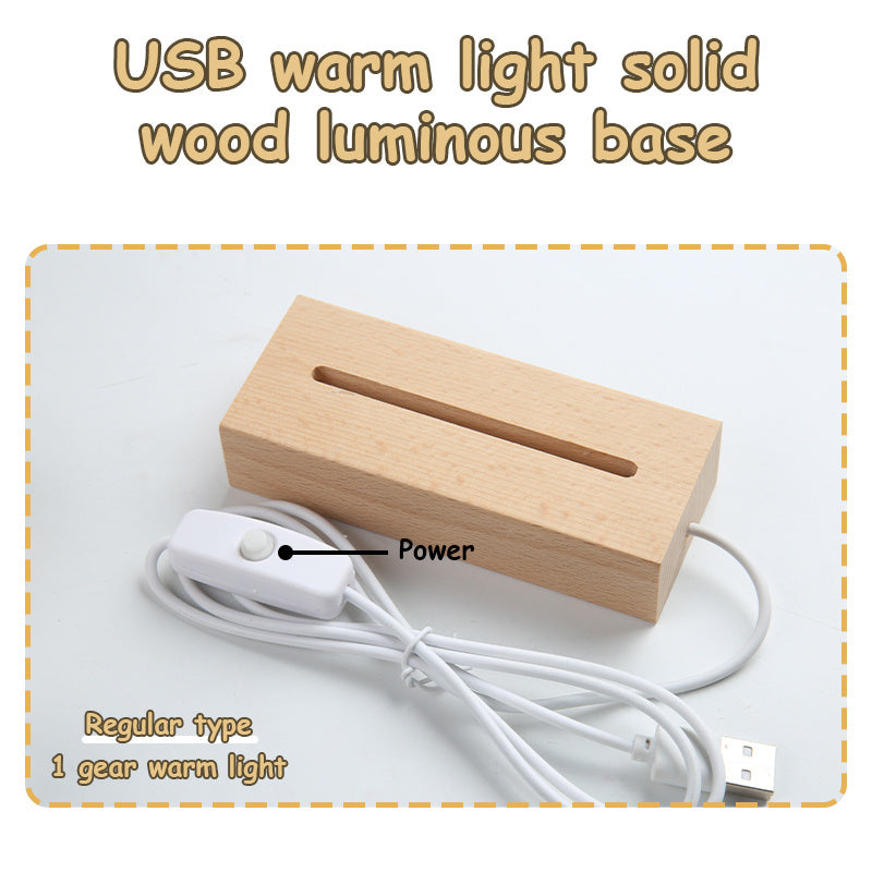 Creative LED light Up  Acrylic Message Board