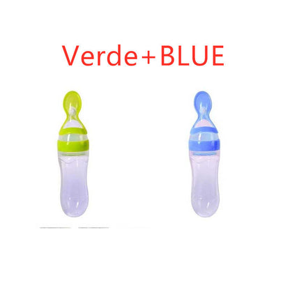 Silicone Training Rice Spoon, Infant Cereal Food Supplement, Safe Feeder - Elite Hub Essentials