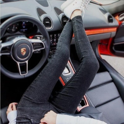 Demin Maternity  leggings