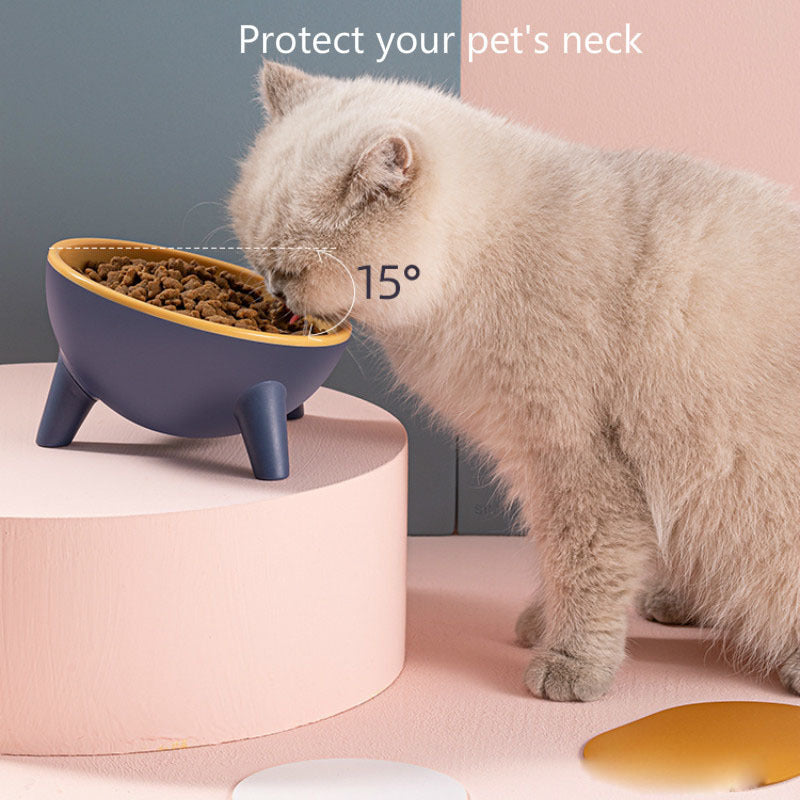 Cat Dog Bowl With Stand Pet Feeding Food Bowls Dogs Bunny Rabbit Nordic Color Feeder Product Supplies Pet Accessories - Elite Hub Essentials