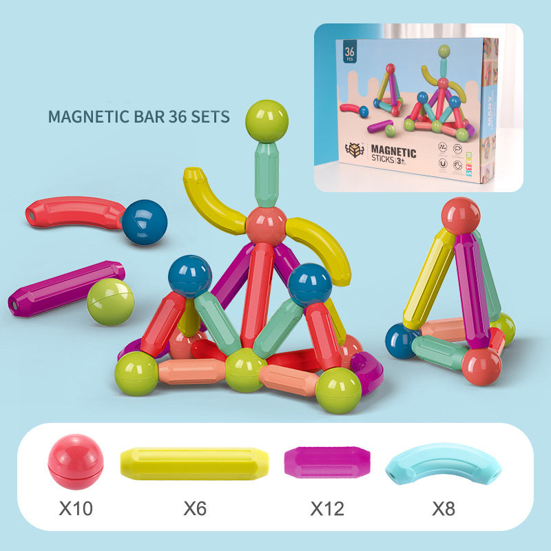 Baby Toys Magnetic Stick Building Blocks Game Magnets Children Set Kids Magnets For Children Magnetic Toy Bricks - Elite Hub Essentials