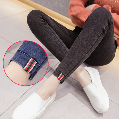 Demin Maternity  leggings