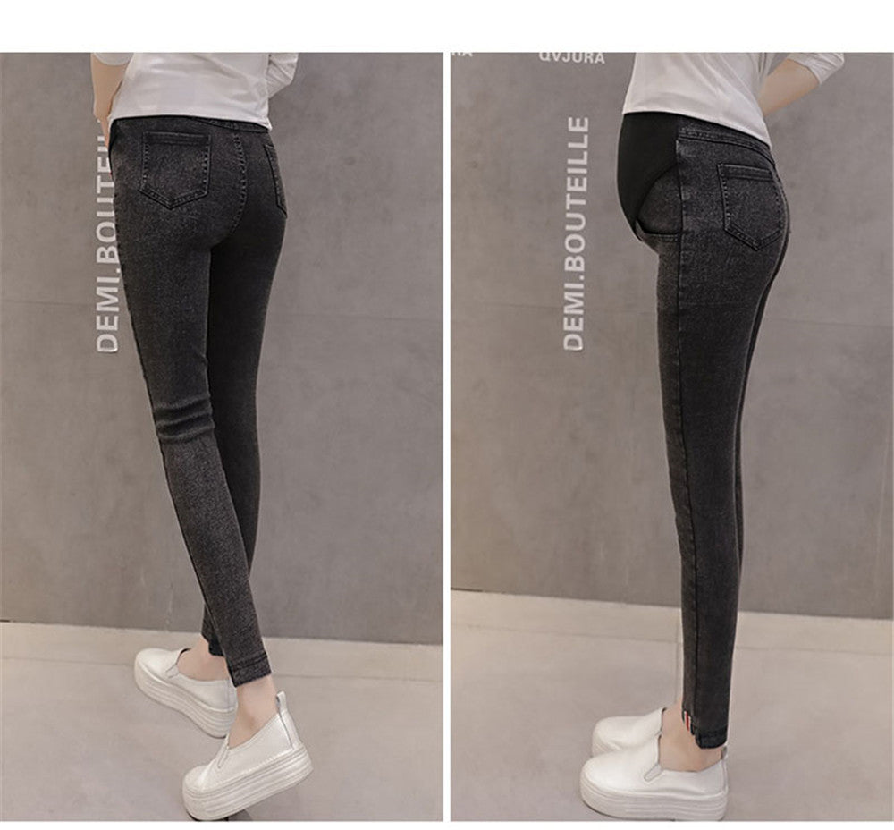 Demin Maternity  leggings