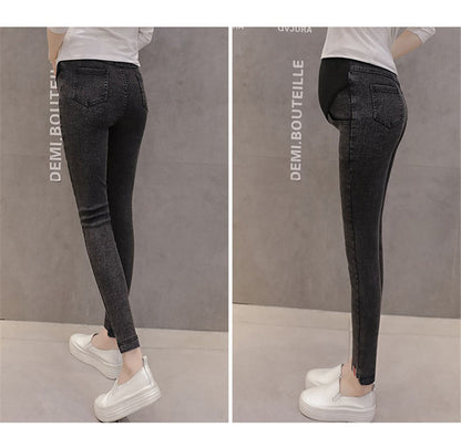 Demin Maternity  leggings