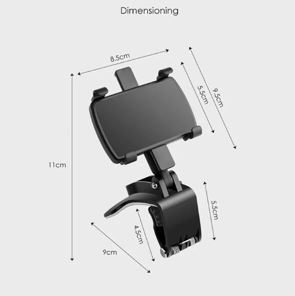 Universal Car Phone Holder Dashboard Phone Holder - Elite Hub Essentials