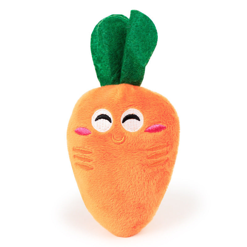 Pet Dog Toys Carrot Plush Toy Vegetable Chew Toy For Dogs Snuffle Mat For Dogs Cats Durable Chew Puppy Toy Dogs Accessories - Elite Hub Essentials