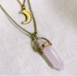 Moon Hexagonal Pendant