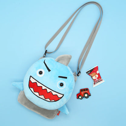 Kids plush soft cross bag
