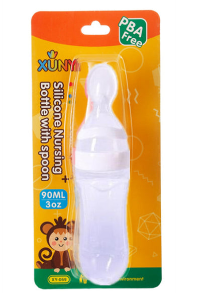Silicone Training Rice Spoon, Infant Cereal Food Supplement, Safe Feeder - Elite Hub Essentials