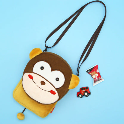 Kids plush soft cross bag