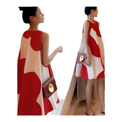 sleeveless Women's Clothing Dress