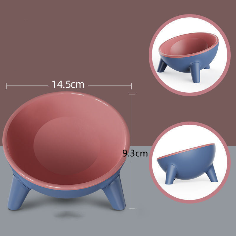 Cat Dog Bowl With Stand Pet Feeding Food Bowls Dogs Bunny Rabbit Nordic Color Feeder Product Supplies Pet Accessories - Elite Hub Essentials