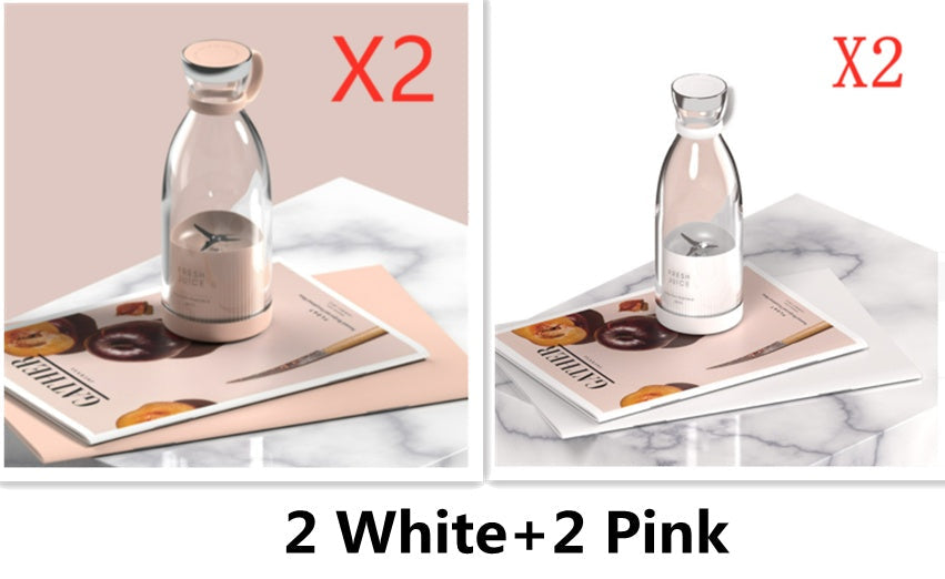 350ML Electric Juicer Blender Mixer USB Rechargeable Machine Household Portable Blender Maker Cup Kitchen Tool Kit - Elite Hub Essentials