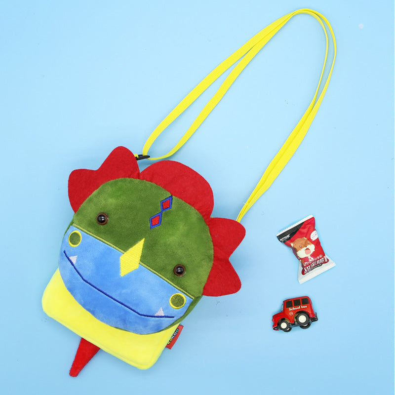 Kids plush soft cross bag
