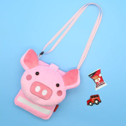 Kids plush soft cross bag