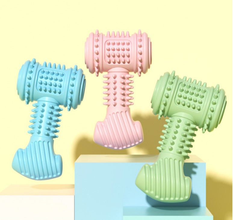 Dog Chew Toy Dogs Teeth Cleaning Toys Indestructible TPR Chewing Bite Resistant Teething Toys Pet Products - Elite Hub Essentials