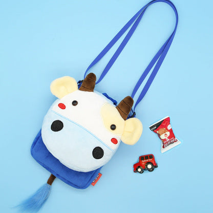 Kids plush soft cross bag